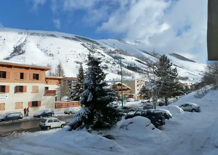 アパート Kandahar 202 - Les Deux Alpes- 5 Personnes- Plein Centre-station, 32m2 レ・デュー・アルプ